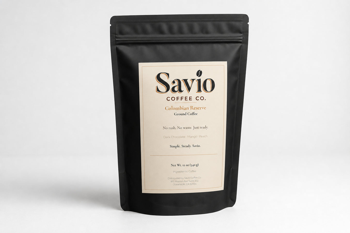 Savio Colombian Reserve — Single-Origin Coffee