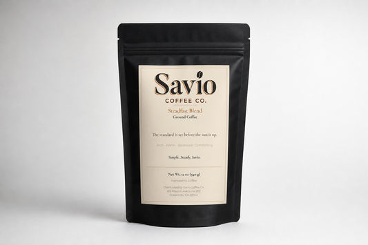Savio Steadfast — Bold Roast Blend